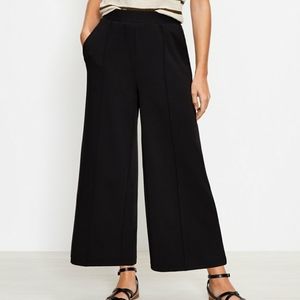 Loft Wide Leg Cropped Pants
